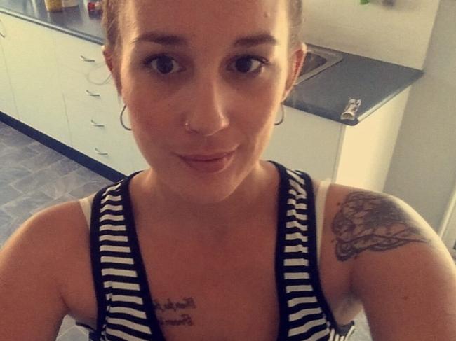 Danielle Easey’s body was found in a creek near Newcastle. Picture: Supplied