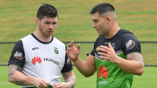 John Bateman will leave the Raiders at the end of the season, while Nick Cotric has attracted interest from several clubs for next year. Picture: John McCutcheon