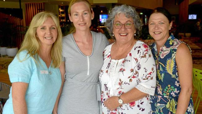 RWNCQ Committee member Kim Rose with Inspirational Women of the year Award finalists Amy Deme, Bernadette Cross and Debbie Hughes. Picture: Jann Houley