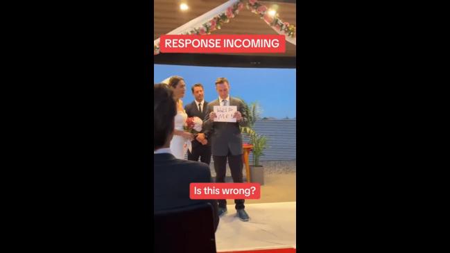 Groom Slammed For “humiliating” Wedding Prank The Australian