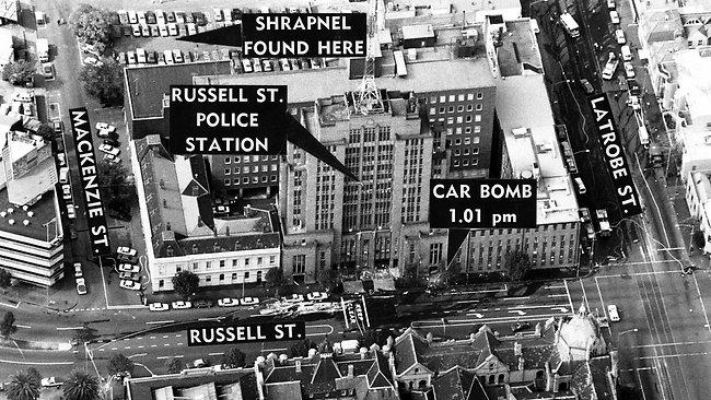 Russell St bombing