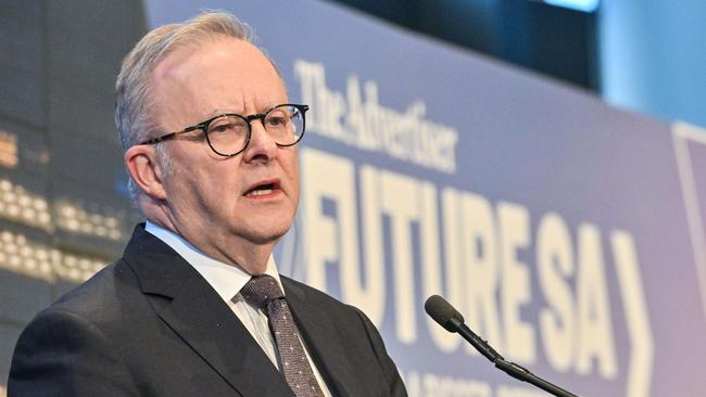 Anthony Albanese’s initial response on February 21 did little to comfort Australians. Picture: Brenton Edwards/NewsWire