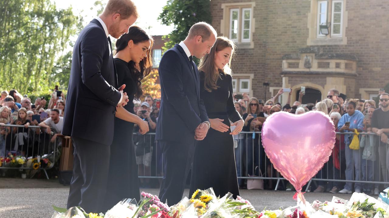 The Fab Four appeared reunited in the days after the Queen’s death. Picture: Chris Jackson/ Getty Images