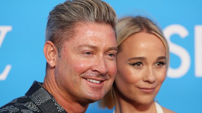 Michael Clarke and Jade Yarbrough attend the Louis Vuitton SEE LV exhibition opening on November 3. Picture: Lisa Maree Williams/Getty Images