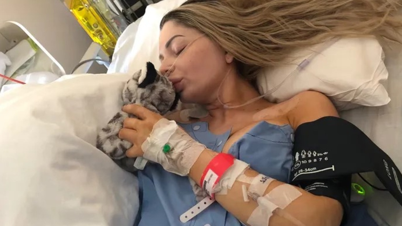 Nikita Piil suffered injuries to her head, arms and legs in the mauling incident. Picture: GoFundMe