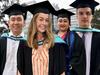 890+ faces: Monash graduates throw their hats in the air