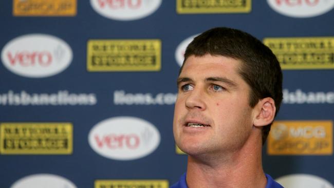 Lions great Jonathan Brown says Brisbane is ‘primed’ to win a premiership. Picture: Jono Searle.