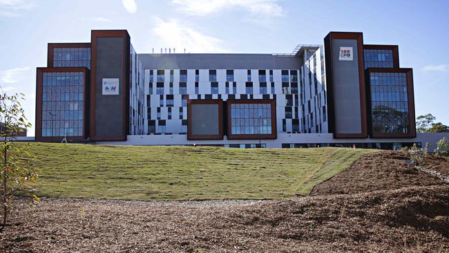 The works are related to the new Northern Beaches Hospital Picture: Adam Yip / Manly Daily
