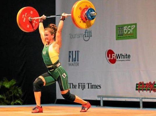 TOUGH: Tia-Clair Toomey is the only Australian women's weightlifter at Rio. Picture: Contributed