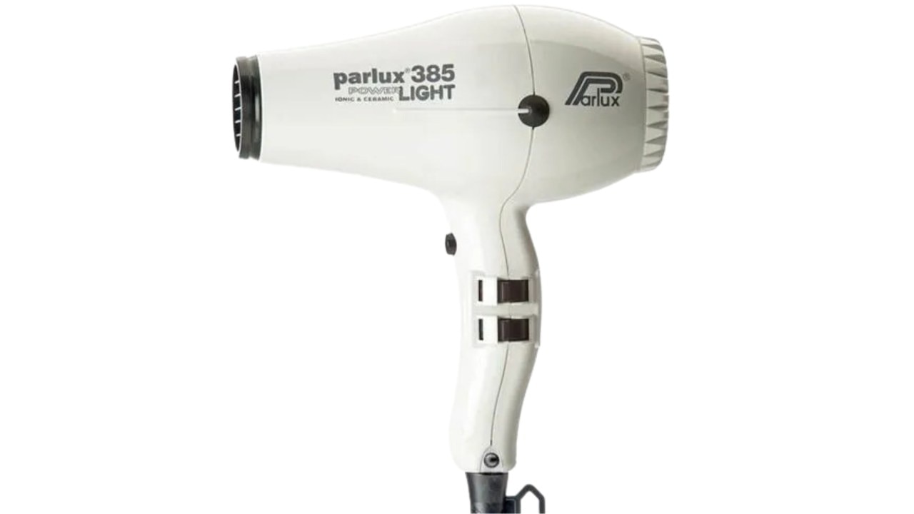 This Parlux hair dryer has seven heat and speed settings including a cool shot. Image: Oz Hair And Beauty