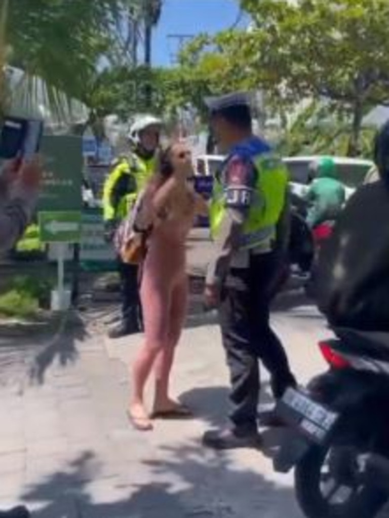 Indonesians slammed the woman’s behaviour on social media. Picture: Twitter/akuluka