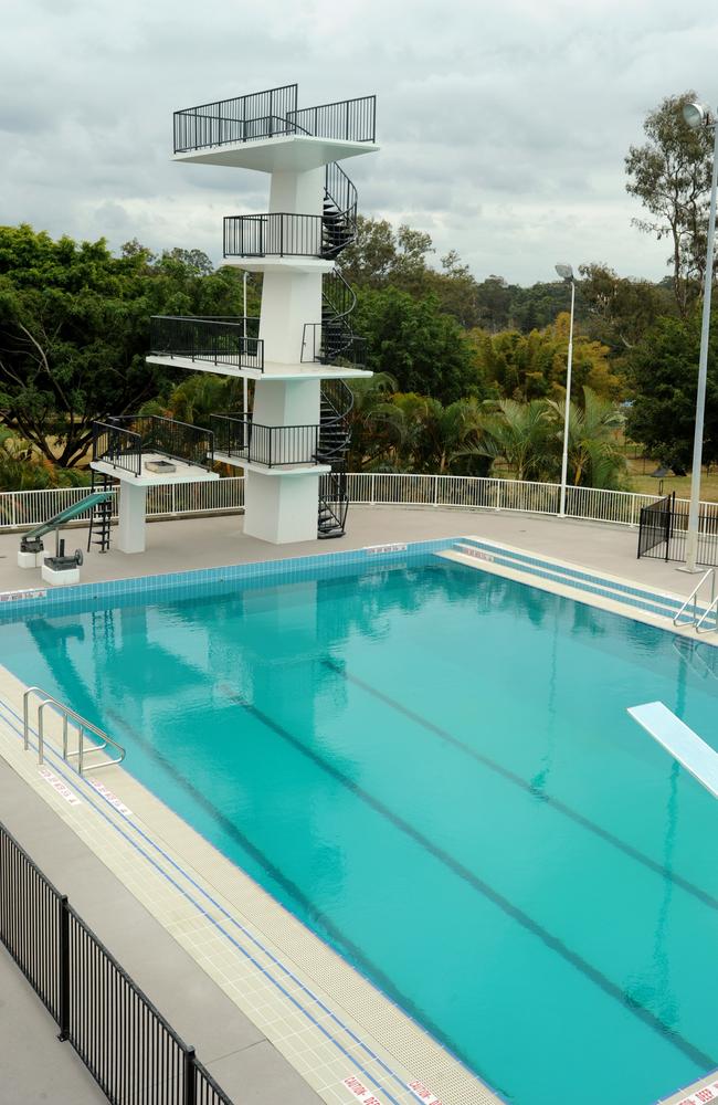 Centenary Aquatic Centre, Spring Hill. Picture: Richard Walker