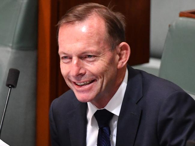 Tony Abbott has been hailed a hero. Picture: AAP