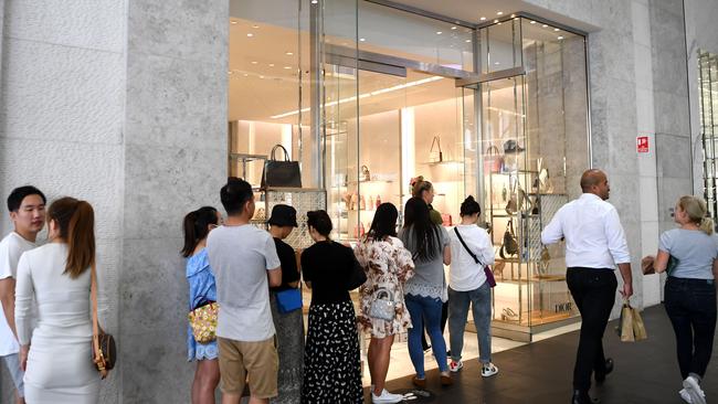 Shoppers delivered Myer the best start to its financial year since 2006. Picture: Dan Peled.