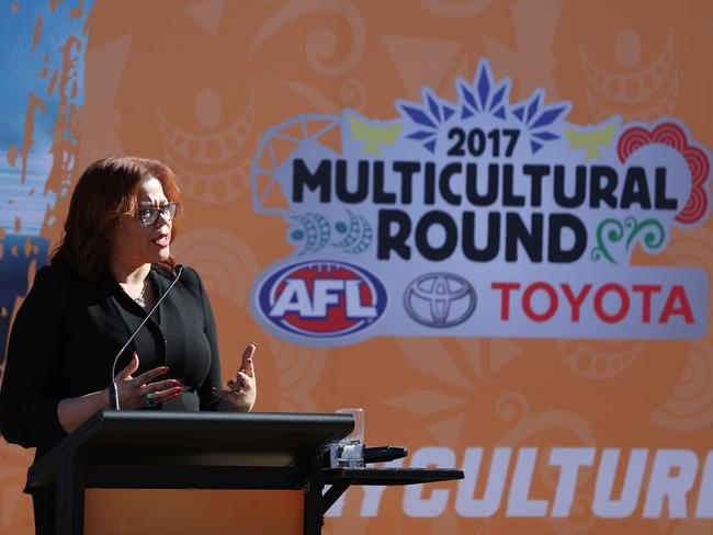 AFL General Manager Inclusion and Social Policy Tanya Hosch was an original co-director of the Recognise campaign. Picture: Matt King/AFL Media/Getty Images