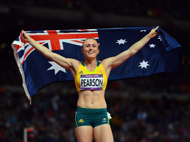 Her crowning moment at the London Olympics in 2012.