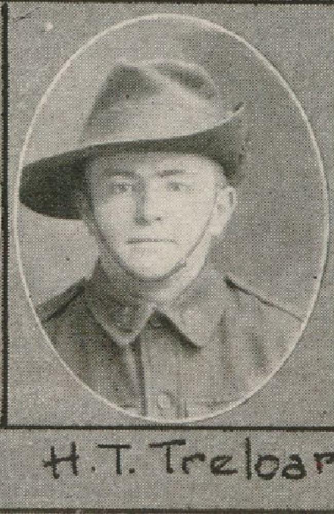 Private Harold Thomas Treloar