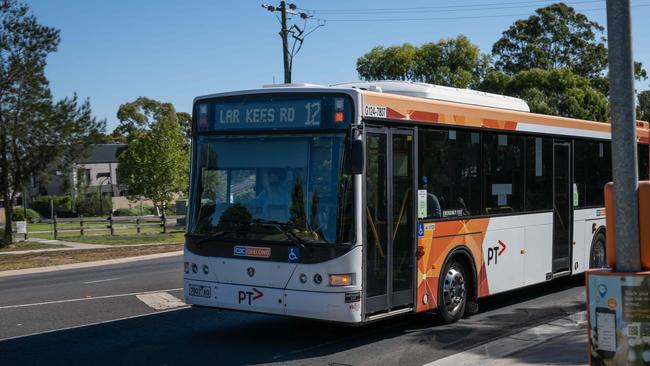 A man was assaulted by another man in an unprovoked attack on a bus in Lara. Picture: Brad Fleet