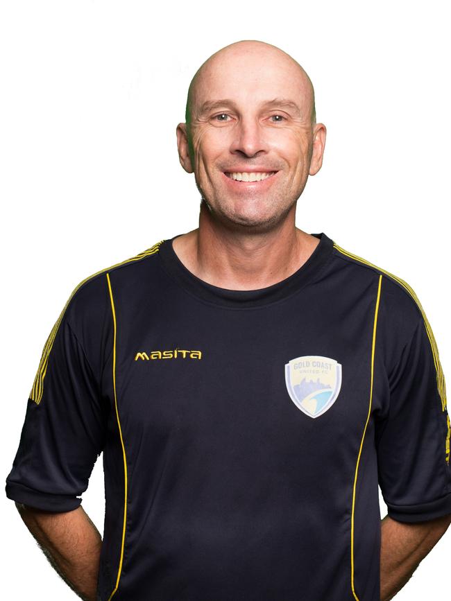 Gold Coast United NPL Women's coach Michael Cook. Picture: AGM Photography