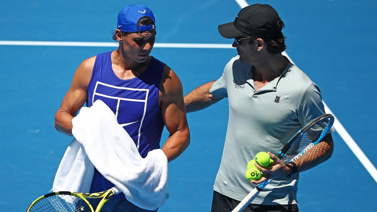 Rafael Nadal may be entering his final Australian Open. (Photo by Scott Barbour/Getty Images)