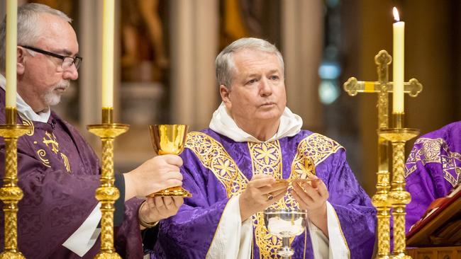 Sydney Archbishop Anthony Fisher has taken aim at the ACU management. Picture: Chris Pavlich