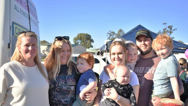 The Woodall family at the Gatton Show on Saturday, July 22, 2023. Picture: Peta McEachern