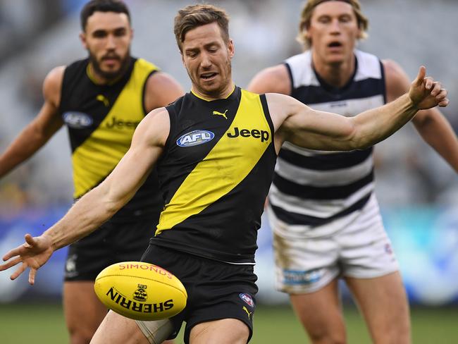 Kane Lambert is making his mark as a Tiger. Picture: AAP Images