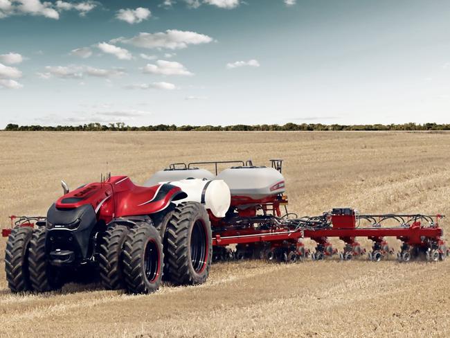 Case IH autonomous tractor concept