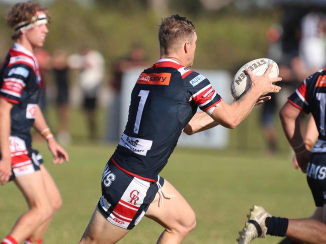 Steele Brown set up Camden’s opening try. Picture Warren Gannon Photography