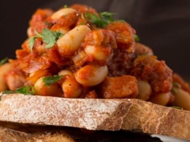 Vegan Housemade baked beans — one of the many organic meals from 100 Mile Foodie in Somerville. Picture: Instagram