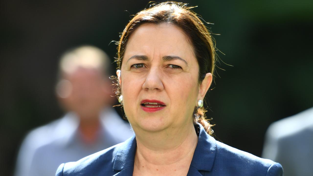 Queensland Premier Annastacia Palaszczuk. Picture: Darren England/AAP