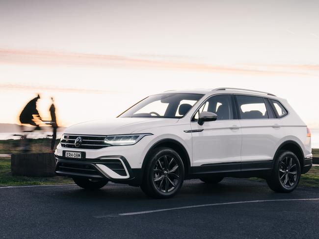 Volkswagen's Tiguan Allspace is available with the 132TSI engine for about $50,000 drive-away.