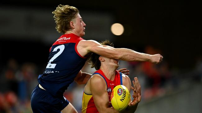 Ballard was cleared of any serious injury. (Photo by Albert Perez/AFL Photos via Getty Images)