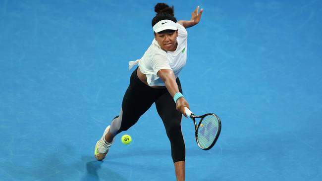 Naomi Osaka of Japan has pulled out of her AO Opening Week charity match. Picture: Graham Denholm/Getty Images