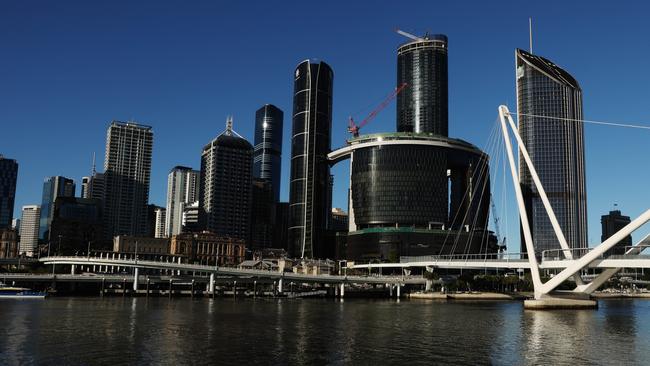 Generic city skyline view of Brisbane CBD from Southbank. Photo - Lachie Millard