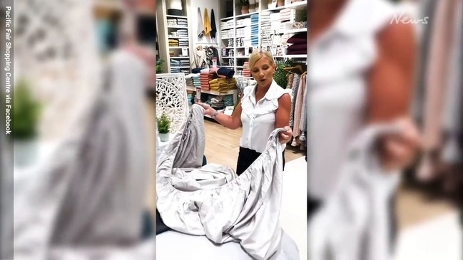 Woman's six-step sheet folding hack goes viral