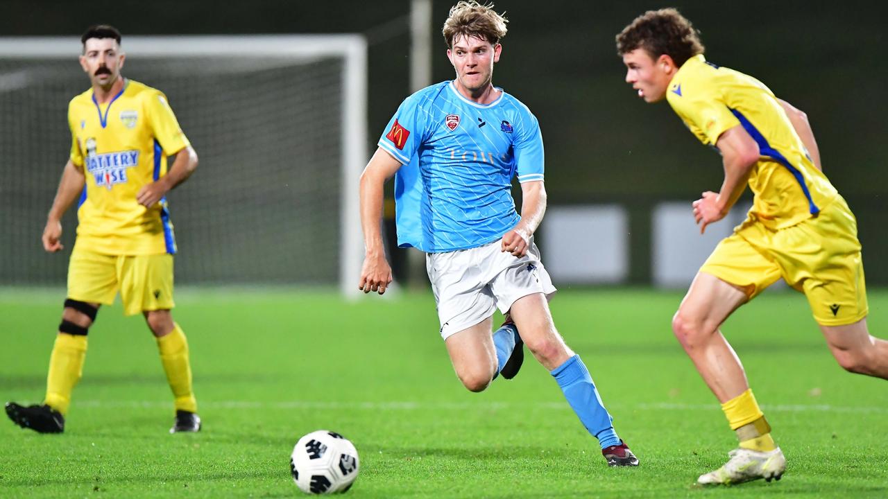 SOCCER: Men's, Kawana V Maroochydore Swans. Picture: Patrick Woods.