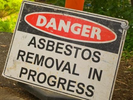 A “bundle” of asbestos was founded within Terry Lamb Hill.