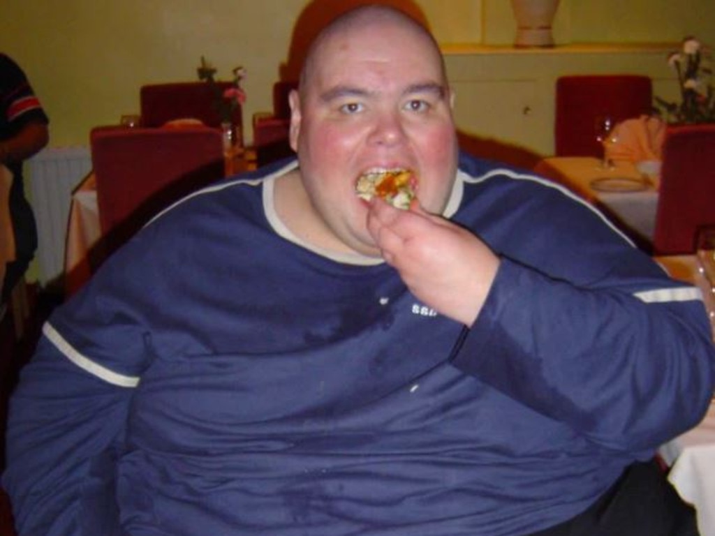 Barry once starred in Sky One documentary Inside Britain’s Fattest Man. Picture: Sky