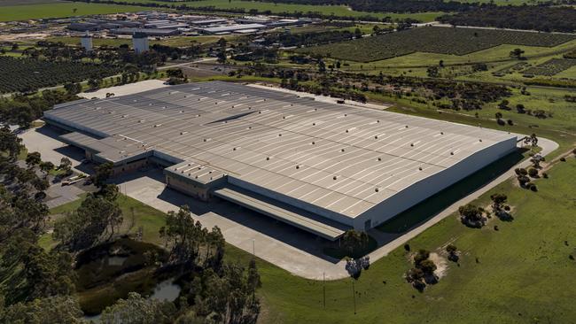 The former Big W distribution centre in Monarto is for sale. Supplied by Knight Frank