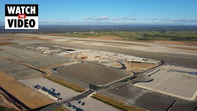 Bird’s-eye view of Western Sydney Airport