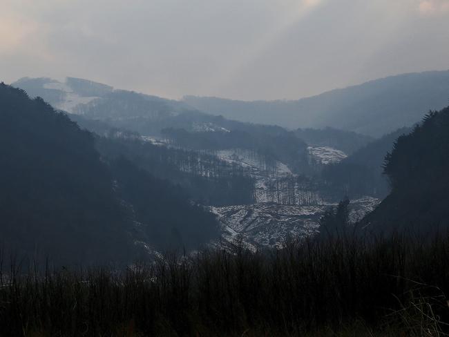 on February 10, 2015 located in the mountain cluster of Pyeongchang, South Korea. The region, located in the northwest Taebaek Mountains of Korea, is preparing to host the 23rd edition of the Winter Olympics from February 9th to February 25th of 2018.