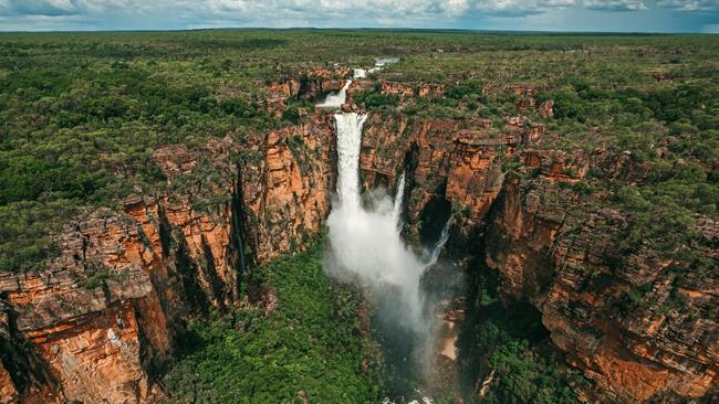 A $3m upgrade to Cahills Crossing will enable visitors to spot a croc from three new platforms. Picture: Tourism NT