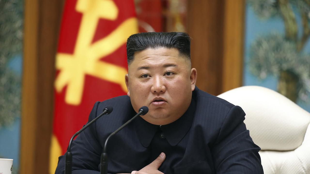 Kim Jong-un pictured on April 11 this year.