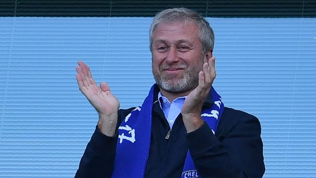 Chelsea's Russian owner Roman Abramovich. (Photo by Ben STANSALL / AFP.