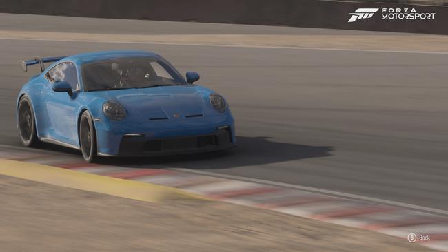 The GT3 feels and sounds spectacular on circuit in Forza Motorsport.