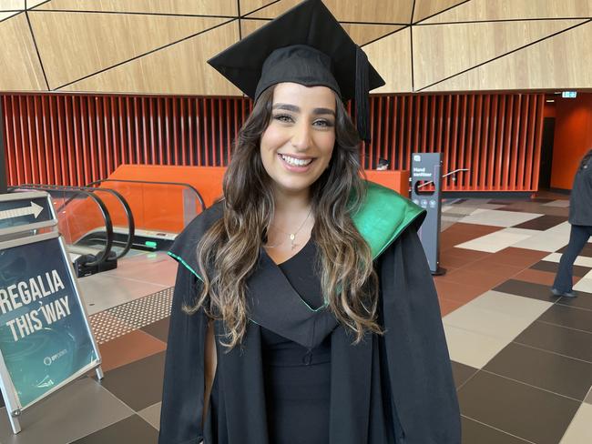 Sabrina Batras graduated from Australian Catholic University with a Bachelor of Education (Primary). Photo: Himangi Singh.