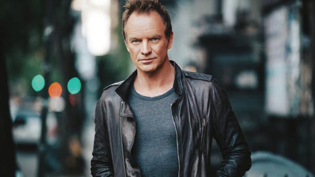 Singer Sting Picture: Supplied