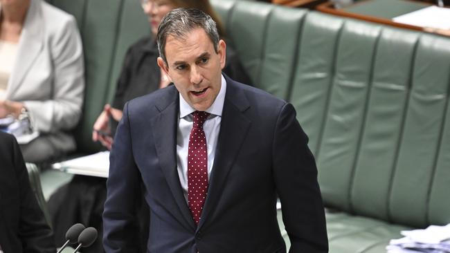 Treasurer Jim Chalmers on Wednesday delivered his second ministerial statement on the economy. Picture: Martin Ollman/NewsWire