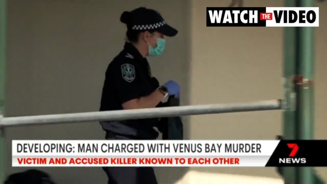 Man charged with Venus Bay murder (7NEWS)